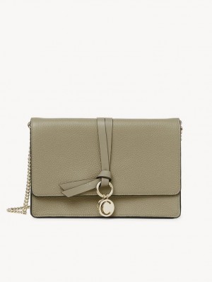 Chloe Alphabet Clutch Grøn | CHE-SR13752