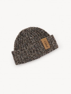 Chloe Chunky Strikket Beanie Hat Hvide | CHE-SR14485