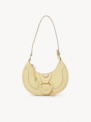 Chloe Hana Half Moon Mini Tasker Gul | CHE-SR14764