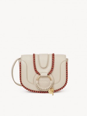 Chloe Hana Mini Skuldertasker Beige | CHE-SR14646