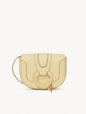 Chloe Hana Mini Skuldertasker Gul | CHE-SR14693