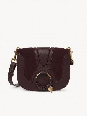 Chloe Hana Skuldertasker Bordeaux | CHE-SR14633