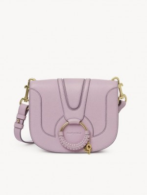 Chloe Hana Skuldertasker Lavendel Hvide | CHE-SR14682