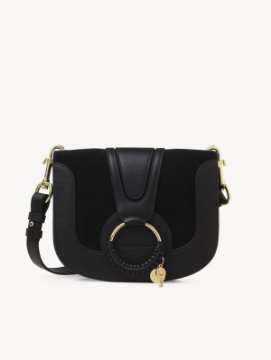 Chloe Hana Skuldertasker Sort | CHE-SR14638