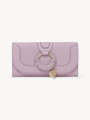 Chloe Hana Stor Pung Lavendel Hvide | CHE-SR14922