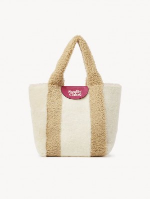 Chloe Huggy Muleposer Beige | CHE-SR14698