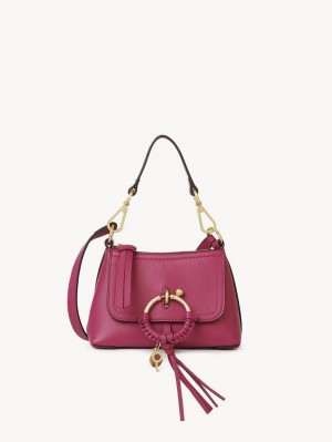 Chloe Joan Mini Skuldertasker Lyserød | CHE-SR14694