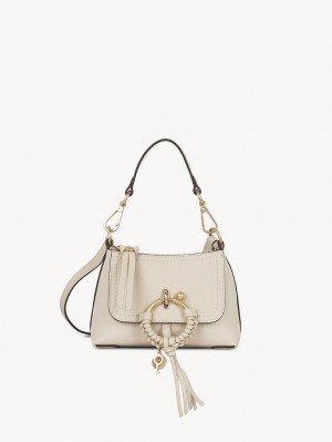 Chloe Joan Mini Tasker Beige | CHE-SR14776