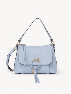 Chloe Joan Small Skuldertasker Blå | CHE-SR14679