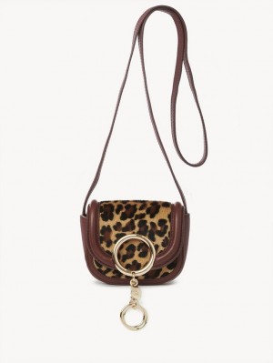 Chloe Mara Micro Skuldertasker Kobber Brune | CHE-SR14594