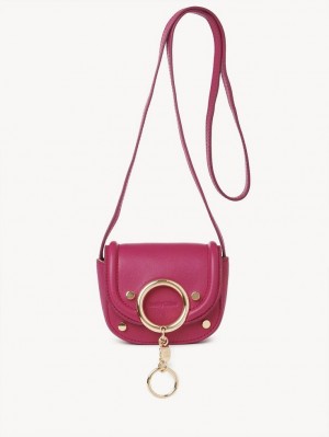 Chloe Mara Micro Skuldertasker Lyserød | CHE-SR14605