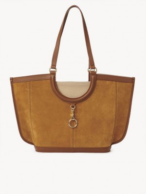 Chloe Mara Shopper Skuldertasker Brune | CHE-SR14592