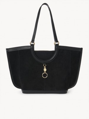 Chloe Mara Shopper Skuldertasker Sort | CHE-SR14593