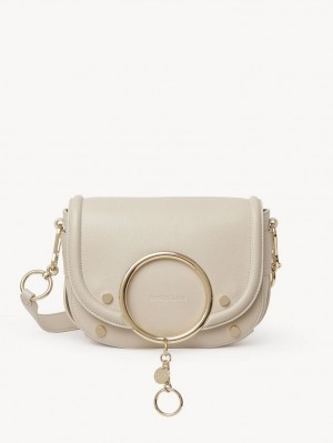 Chloe Mara Skuldertasker Beige | CHE-SR14674