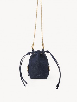 Chloe Marcie Bucket Mini Tasker Blå | CHE-SR13715