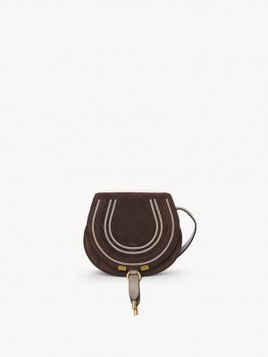 Chloe Marcie Small Crossbody Taske Brune | CHE-SR13510