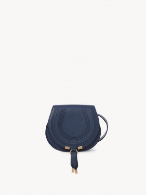 Chloe Marcie Small Crossbody Taske Mørkeblå | CHE-SR13571