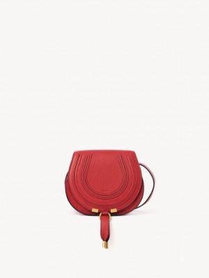 Chloe Marcie Small Crossbody Taske Rød | CHE-SR13488