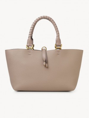 Chloe Marcie Small Muleposer Beige | CHE-SR13388