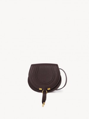 Chloe Marcie Small Saddle Skuldertasker Dyb | CHE-SR13412