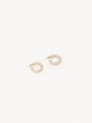 Chloe Maura Hoops Øreringe Guld | CHE-SR14359