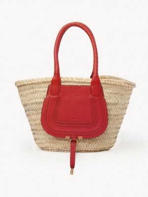 Chloe Medium Marcie Baskets Rød | CHE-SR13634