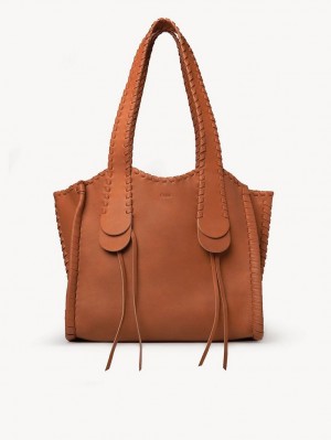 Chloe Medium Mony Muleposer Orange | CHE-SR13308