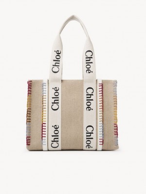 Chloe Medium Woody Muleposer Hvide | CHE-SR13295