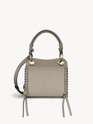 Chloe Mini Tilda Skuldertasker Grå | CHE-SR14636