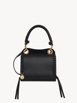 Chloe Mini Tilda Skuldertasker Sort | CHE-SR14635