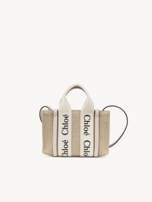 Chloe Mini Woody Crossbody Taske Lyserød | CHE-SR13586