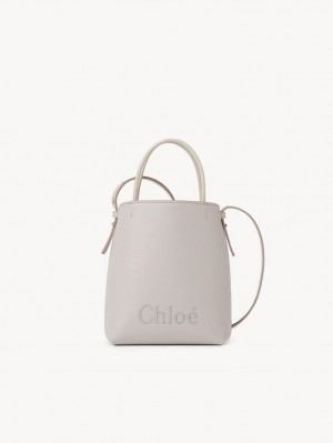 Chloe Sense Micro Crossbody Taske Grå | CHE-SR13581