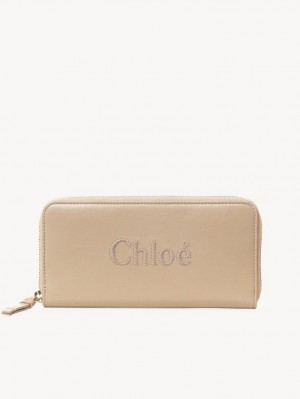 Chloe Sense Zippered Stor Pung Lyserød | CHE-SR14298