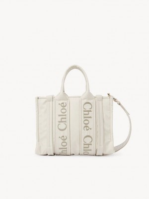 Chloe Small Woody Muleposer Hvide | CHE-SR13363