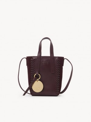 Chloe Tilda Mini Muleposer Bordeaux | CHE-SR14706