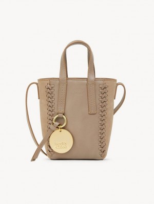 Chloe Tilda Tote Mini Tasker Grå | CHE-SR14751