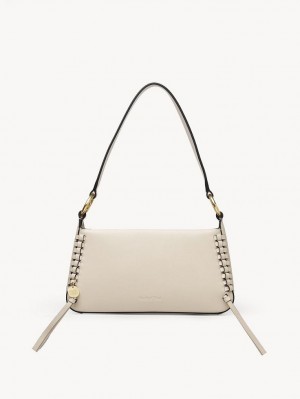 Chloe Tilda Uette Skuldertasker Beige | CHE-SR14670