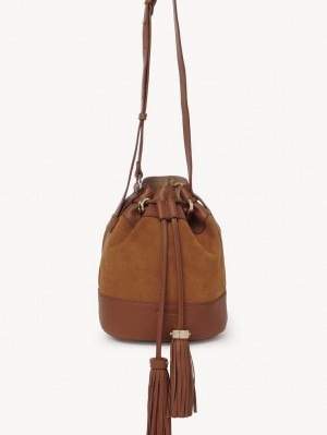 Chloe Vicki Bucket Skuldertasker Brune | CHE-SR14622