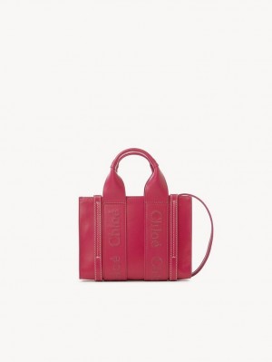 Chloe Woody Tote 1 Mini Tasker Lyserød | CHE-SR13700