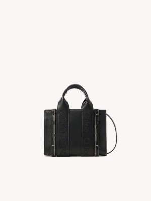 Chloe Woody Tote 1 Mini Tasker Sort | CHE-SR13727