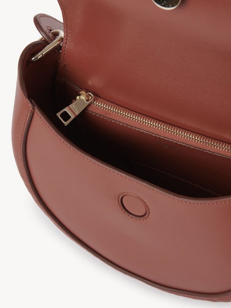 Chloe Arlène Small Crossbody Taske Claret | CHE-SR13610