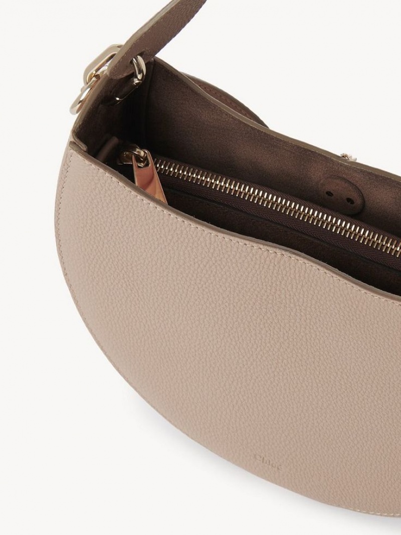 Chloe Arlène Small Hobo Crossbody Taske Beige | CHE-SR13575