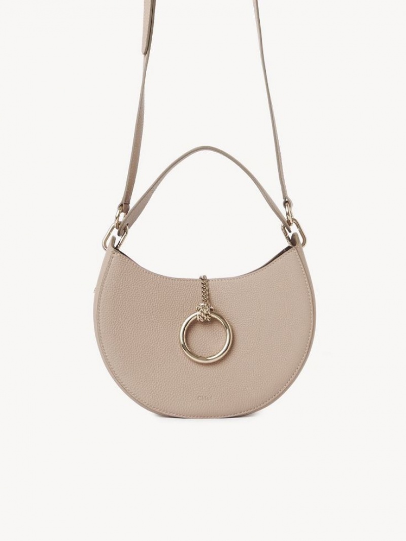 Chloe Arlène Small Hobo Crossbody Taske Beige | CHE-SR13575