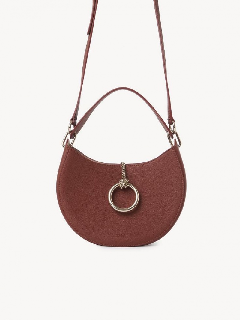 Chloe Arlène Small Hobo Crossbody Taske Brune | CHE-SR13604