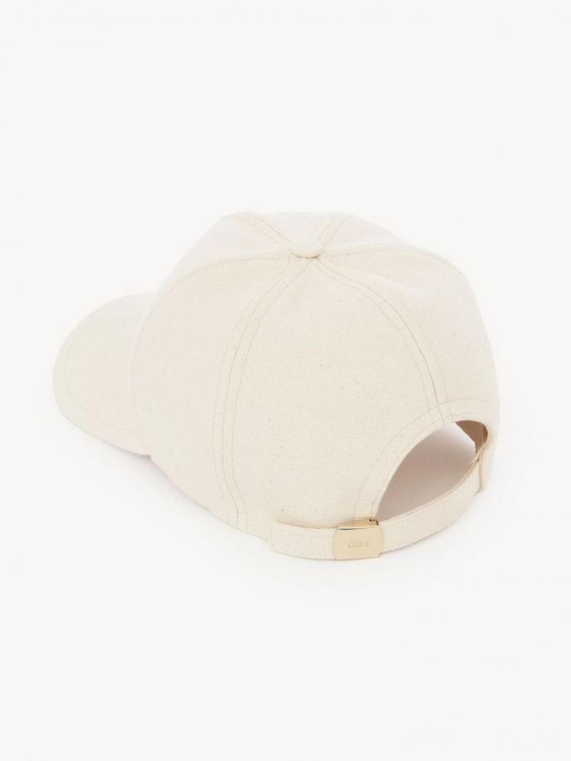 Chloe Baseball Kasketter Beige | CHE-SR14493