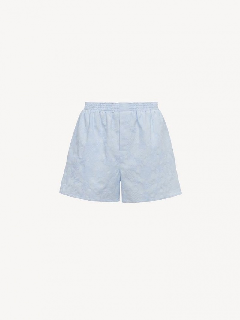 Chloe Boxer Shorts Blå | CHE-SR14006