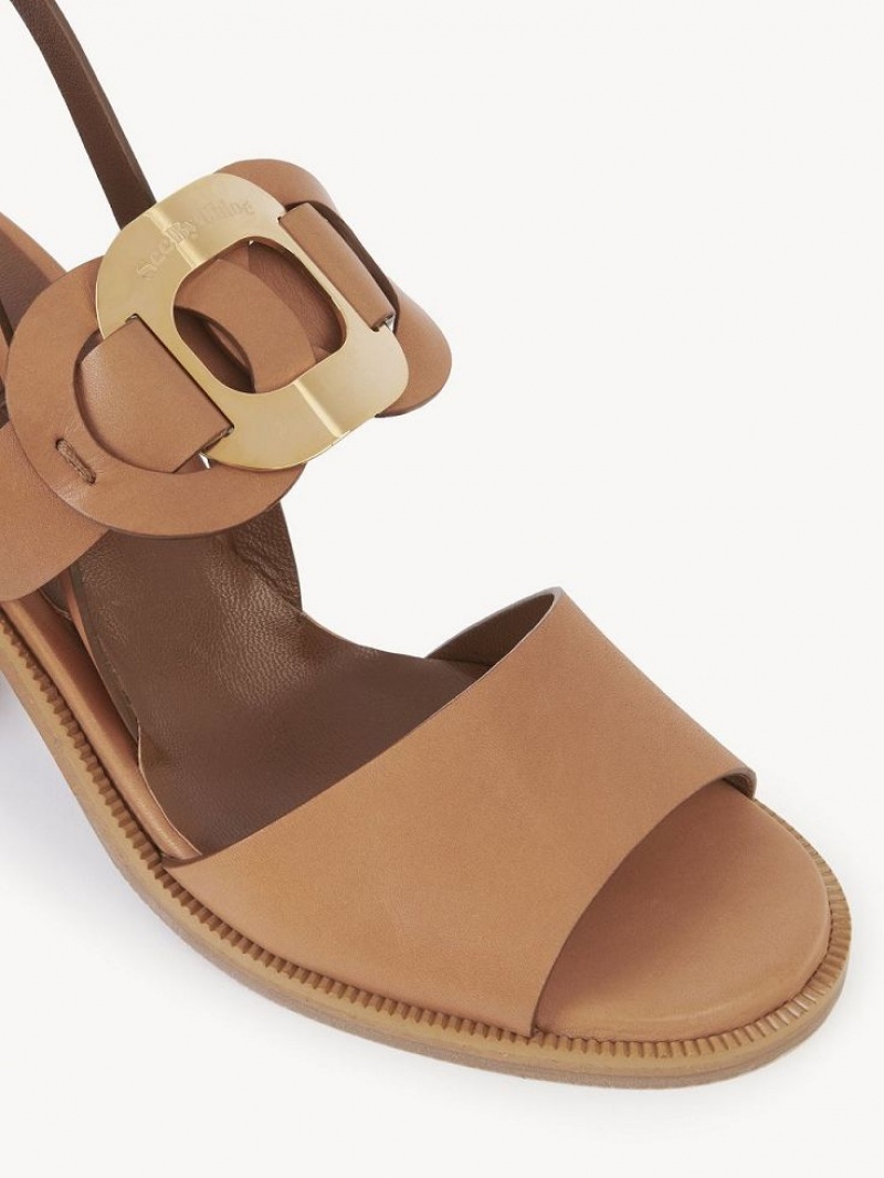 Chloe Chany High-heel Sandaler Brune | CHE-SR14833