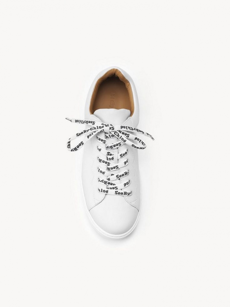 Chloe Essie Sneakers Hvide | CHE-SR14850