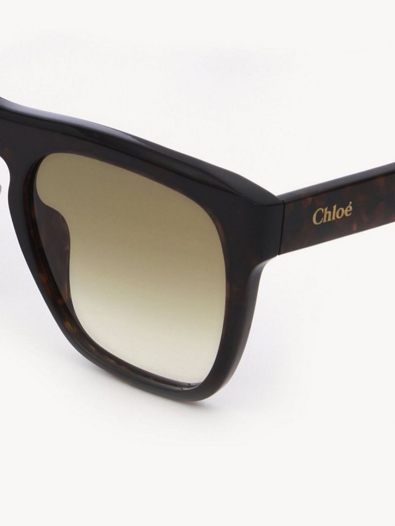 Chloe Gayia Solbriller Sort | CHE-SR14571