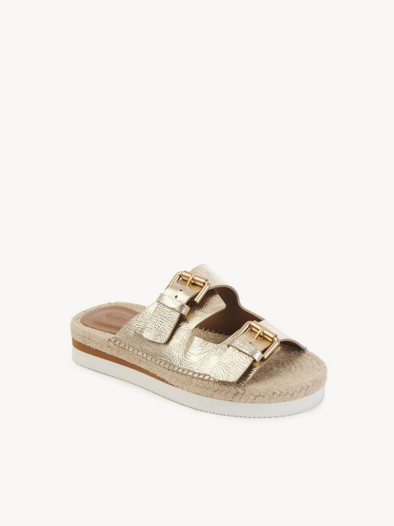 Chloe Glyn Platform Espadrillos Sandaler Scarlatto | CHE-SR14831